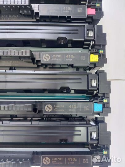 Картридж hp CF410a CF411a CF412a CF413a.Первоходы