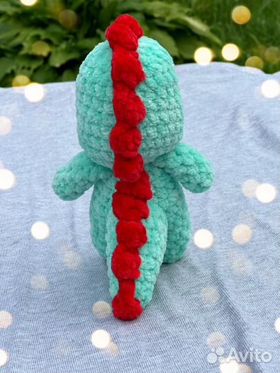 Вязаная игоушка- мини дракон