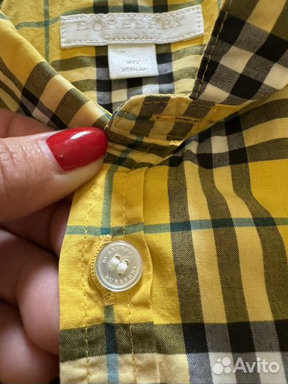 Burberry рубашка оригинал