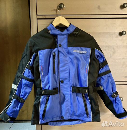 Текстильная мотокуртка женская (152р) новая