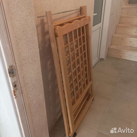 Кроватка детская с матрасом бу