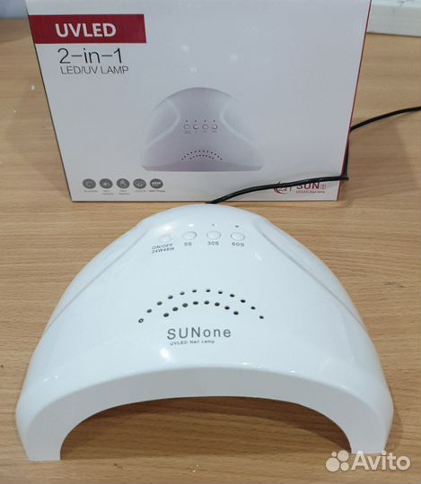 UV LED-лампа 48 W SUNon 2v1