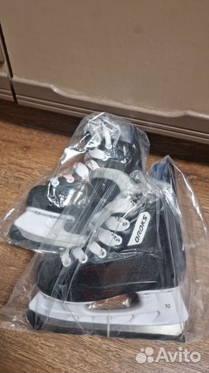 Коньки хоккейные детские Oroks (Декатлон) 30 р