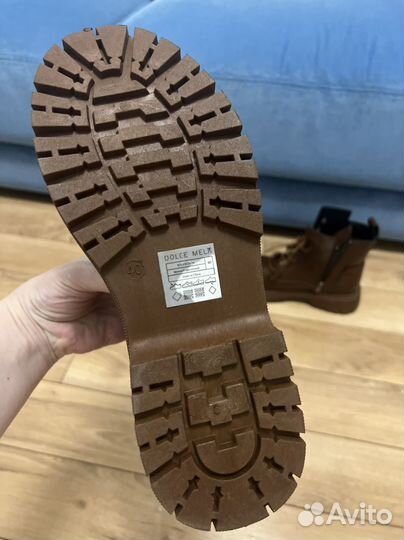 Ботинки женские ботильоны кожзам 39