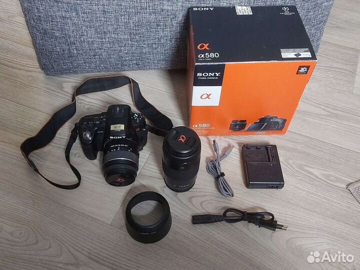 Зеркальный фотоаппарат sony