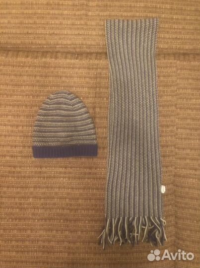 Комплект шапка и шарф для мальчика