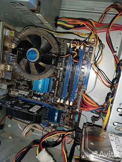 Материнская плата с процессором lga 775