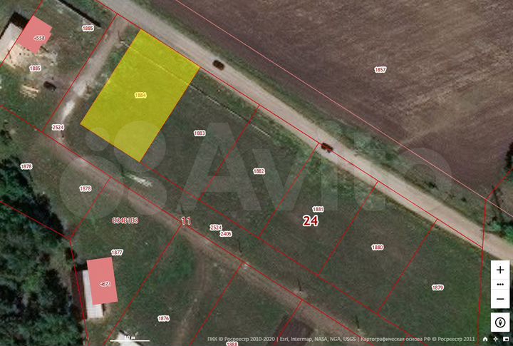 Участок 20 сот. (СНТ, ДНП)