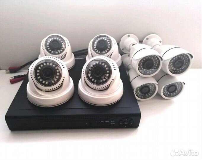 Комплект видеонаблюдения на 8 камер