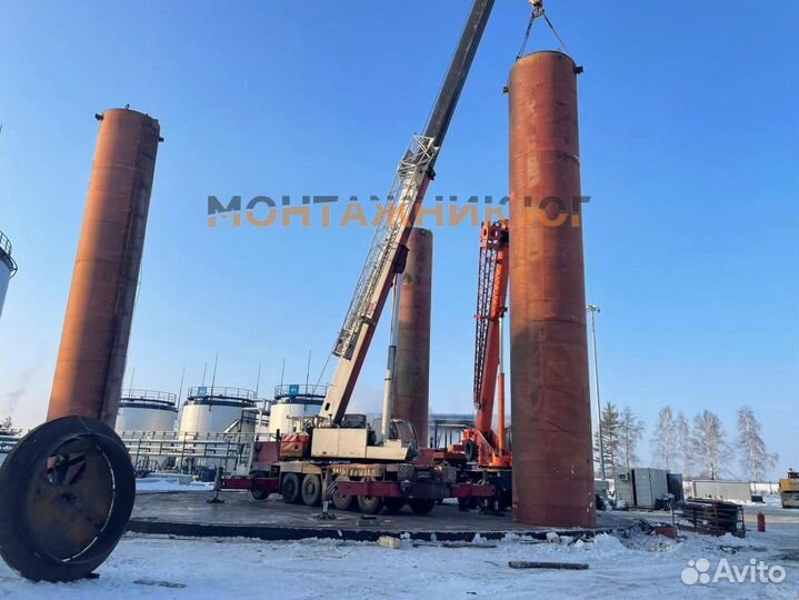 Вертикальные резервуары производство