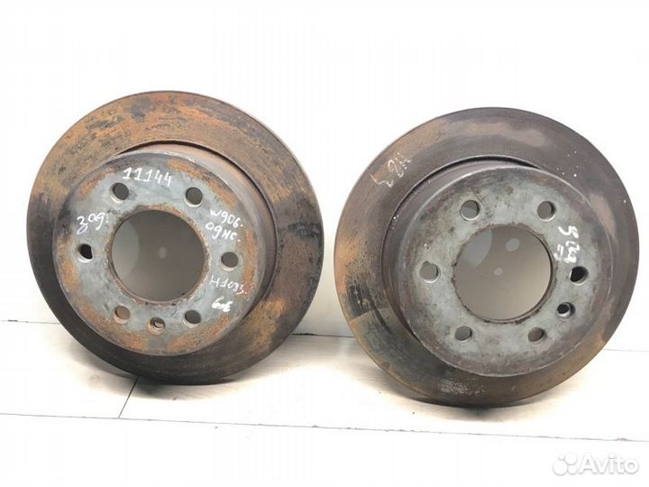 Тормозной диск задний Mercedes Sprinter W906