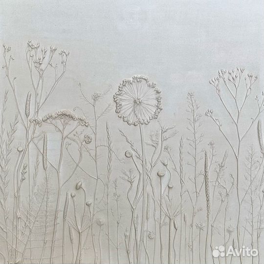 Панно барельеф декор