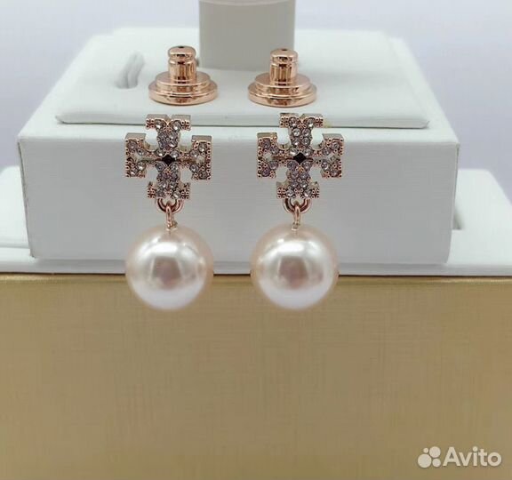 Серьги Tory Burch новые оригинал