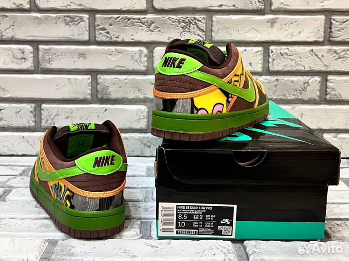 Кроссовки Nike SB Dunk Low DE La Soul (40-45)