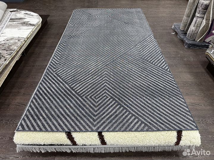 Ковер безворсовый, циновка 2.0х3.9