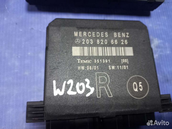 Блок комфорта mercedes benz w203 c320