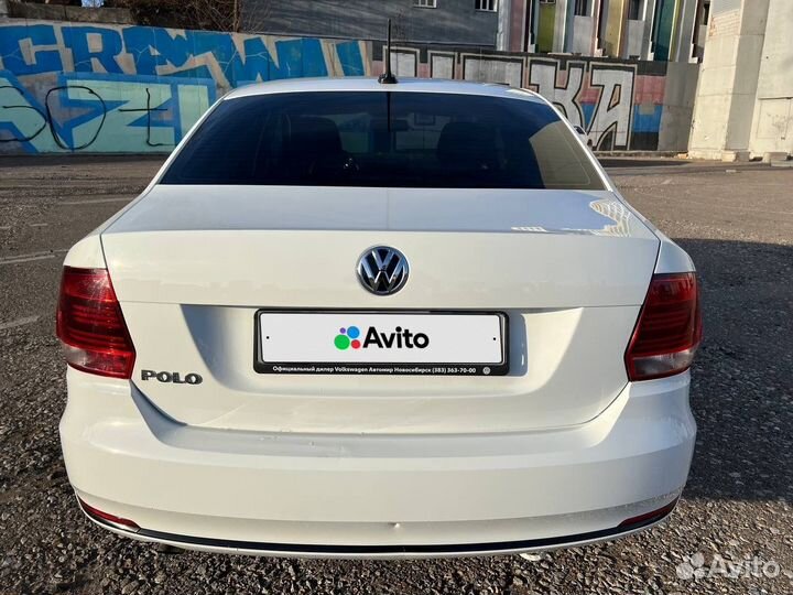 Volkswagen Polo 1.6 AT, 2017, 70 700 км