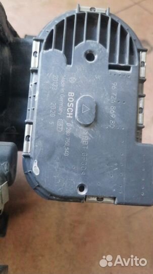 Дроссельная заслонка Citroen C4 B7 седан 10FC1lpsa