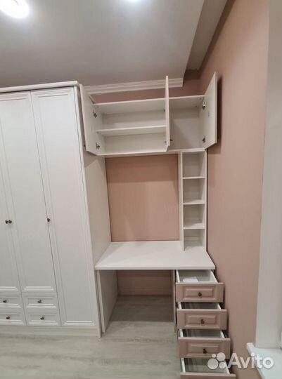 Угловой шкаф на заказ. Прямой шкаф