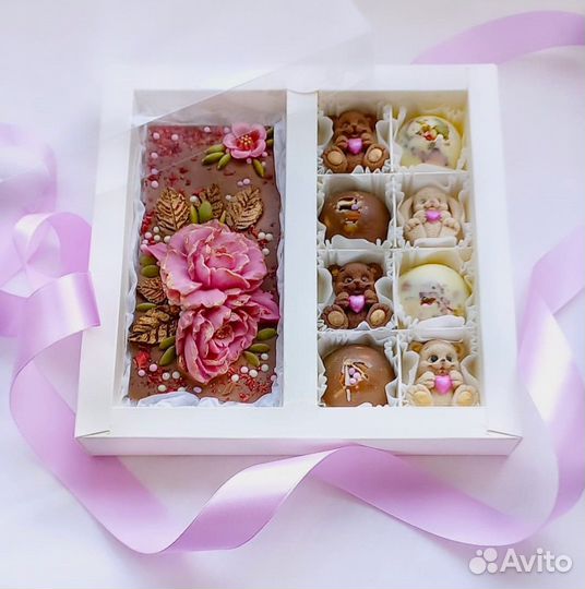 Букеты цветы из зефира. Шоколад ручной работы