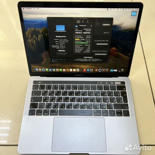 Супер MacBook Pro 2018, 4 ядра i5, ssd 256/512 gb