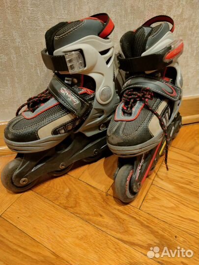 Роликовые коньки детские раздвижные