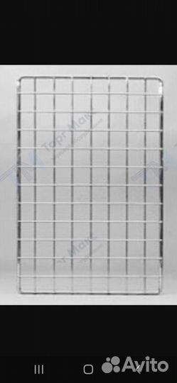 Решетка хромированная