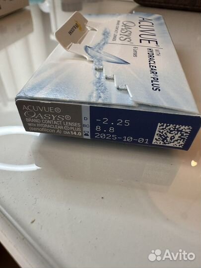 Линзы контактные acuvue oasys двухнедельные