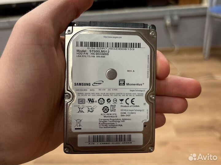 Жесткий диск для ноутбука 2,5