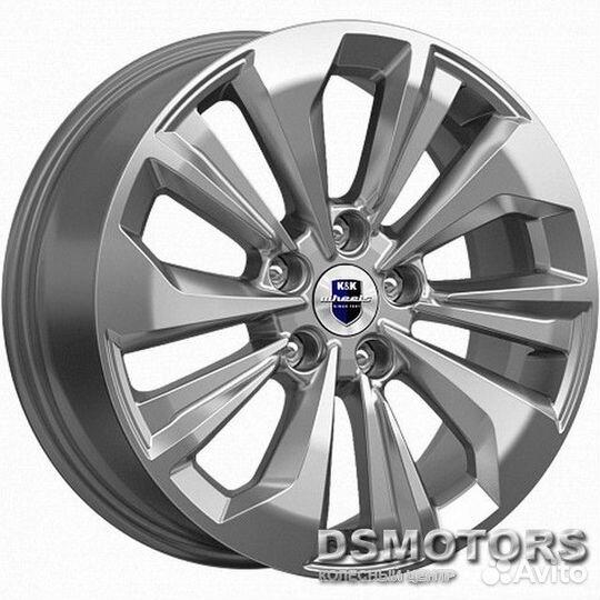 Диски Авиор 7/17 5x112 ET40 d57.1 дарк платинум бр