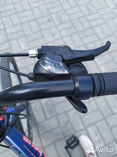 Велосипед горный 6 скоростей rush hour lady