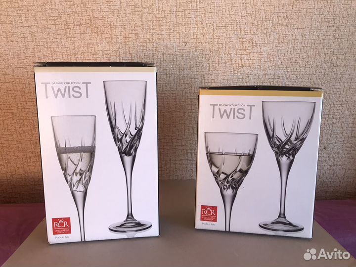Бокалы для шампанского/вина RCR Италия