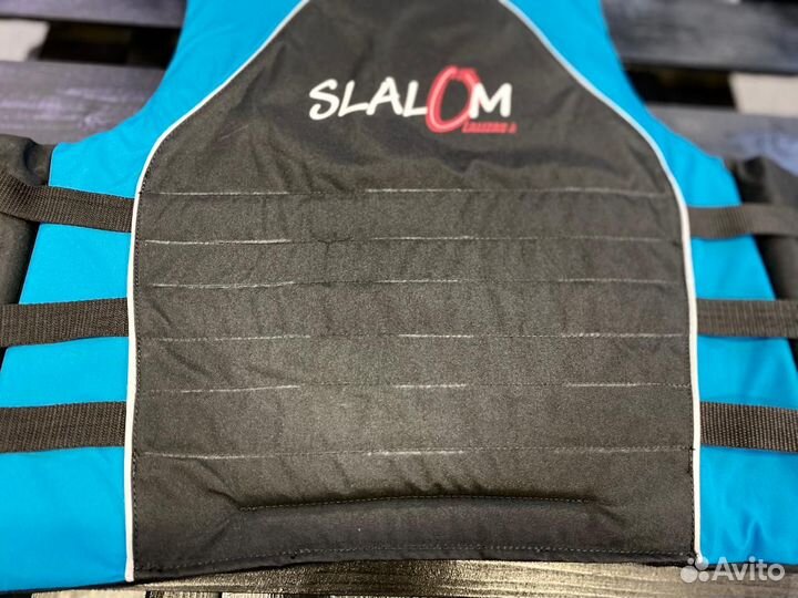Жилет страховочный slalom Adult 50N ISO Black Blue