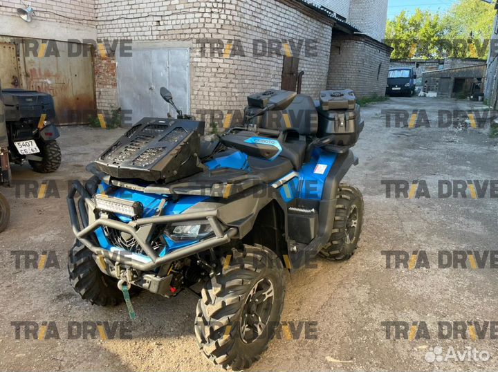 Вынос радиатора Rival на Cforce 600