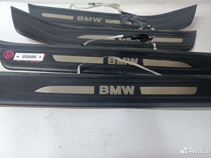 Накладка на порог BMW 5 F10/F11/GT F07 51477193475