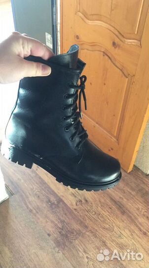 Сапоги на платформе натур корсо комо 38-39