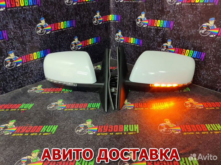 Зеркала от приоры SE на ваз 2170 т.п белое облако