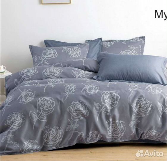 Постельное белье с простынью на резинке