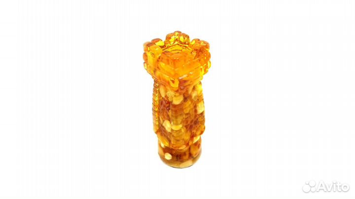 Шахматы янтарные резные