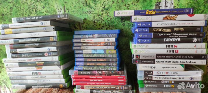 Коробочки от дисков, 47шт