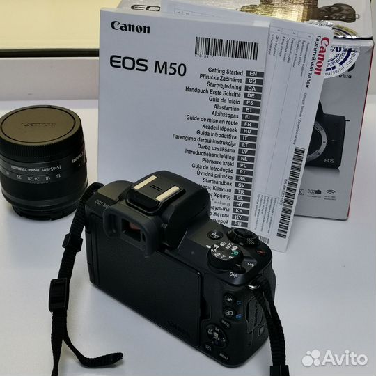 Фотоаппарат Canon EOS M50 Kit 15-45mm IS STM