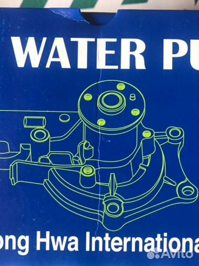 Водяной Насос Hyundai HD65 HD78 County D4DD D4DB