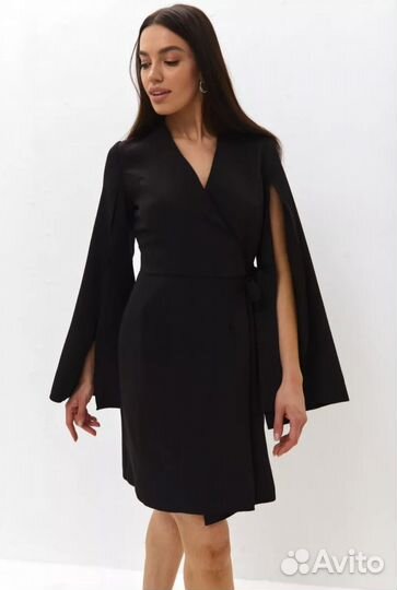 Платье на запах вечернее