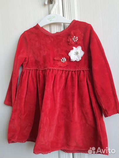 Платье для девочки 92