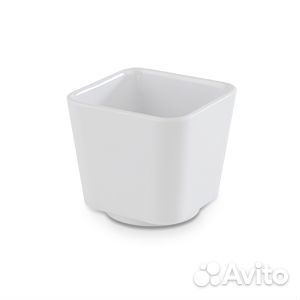 Салатник квадратный; пластик; 150мл