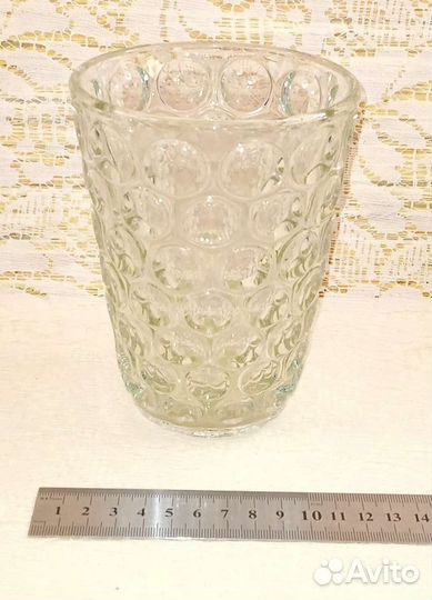 Ваза хрустальная СССР, клеймо, состояние