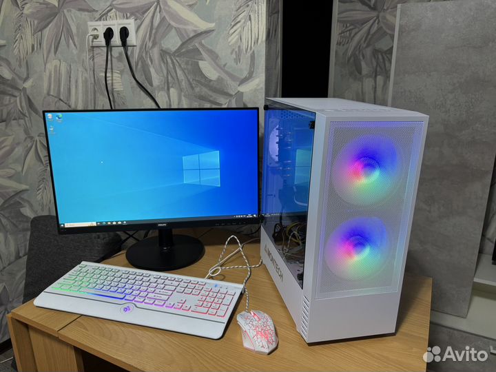 Игровой пк с монитором комплект