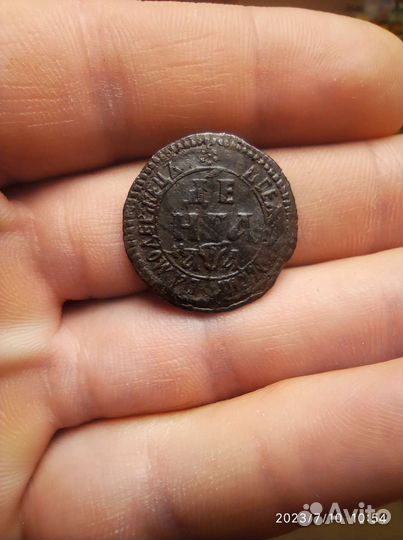 Деньга Пётр 1