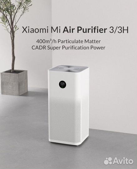 Очистителя воздуха Xiaomi MiJia Air Purifier 3H