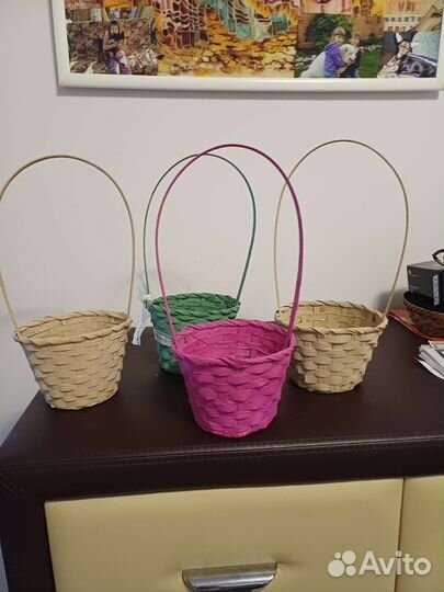Корзина плетеная